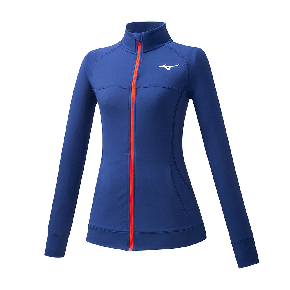 Mizuno Női Jacke Kék JBP321085